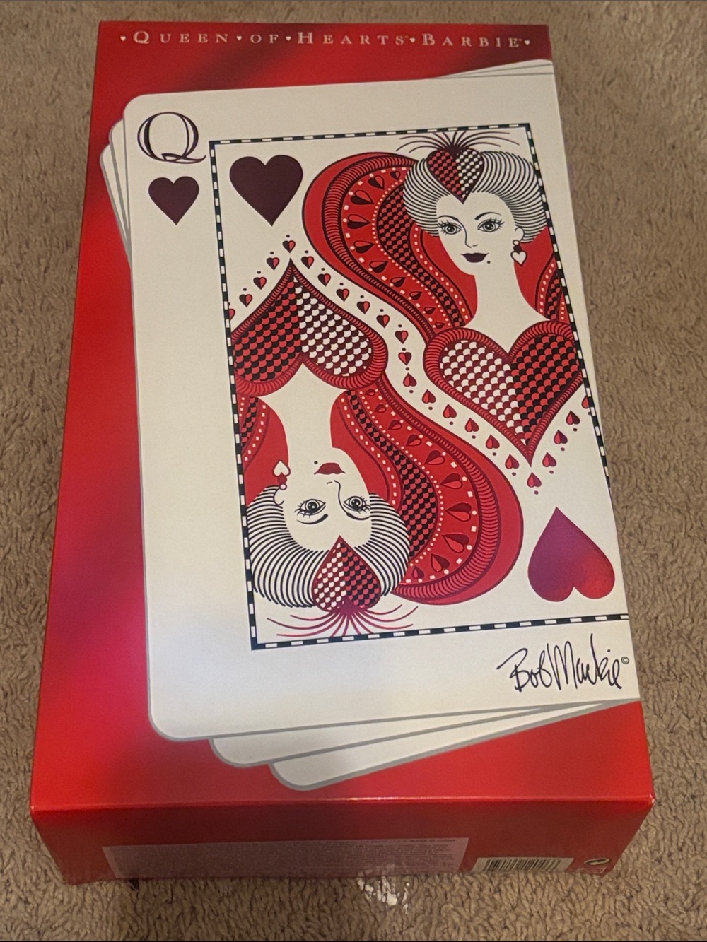 1994 Bob mackie Queen of Hearts Barbie Collector Doll